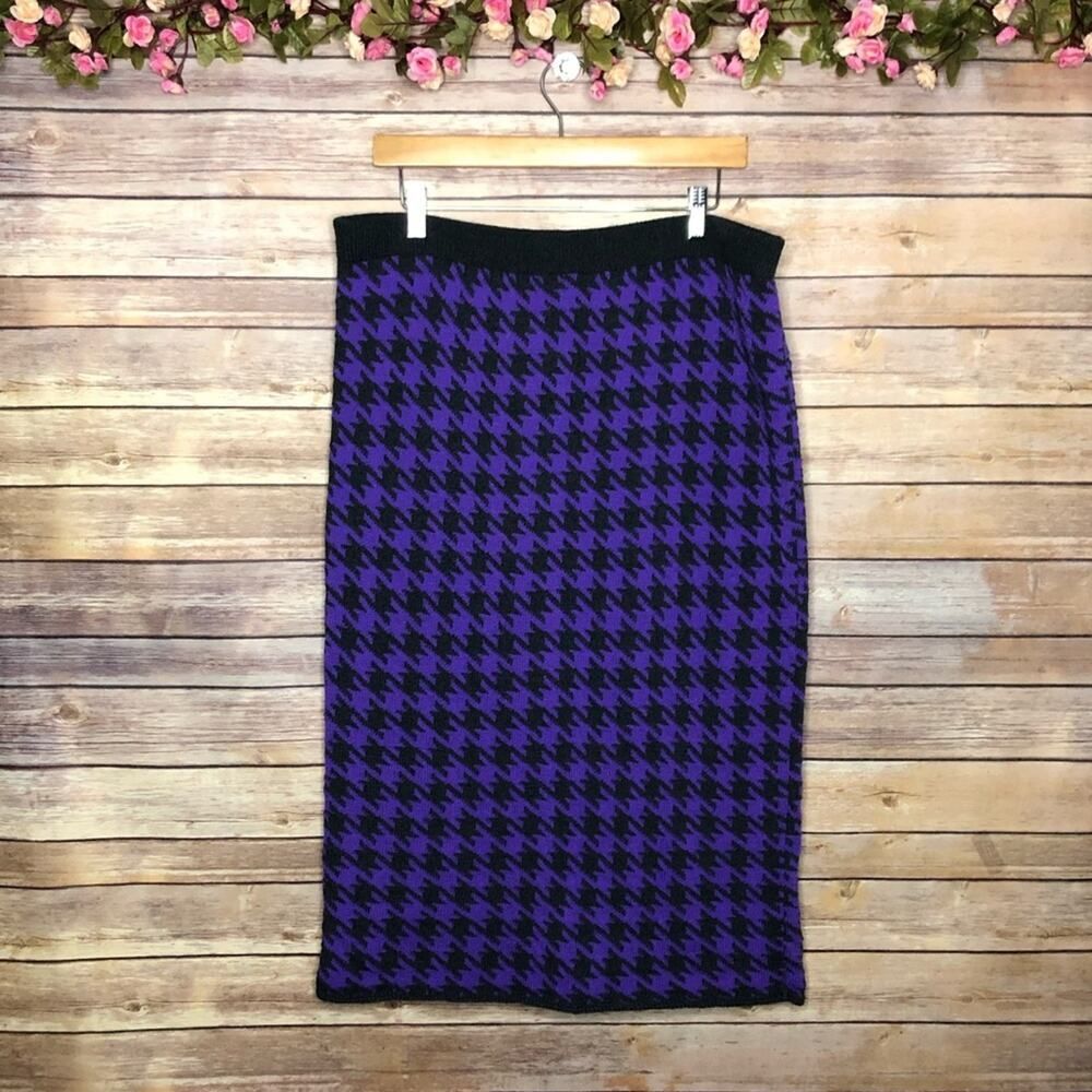 Vintage Don Sayers for Wellmore Houndstooth Skirt